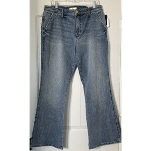 Kut‎ From The Koth Kelsey Mid Rise Ankle Flare Size 16